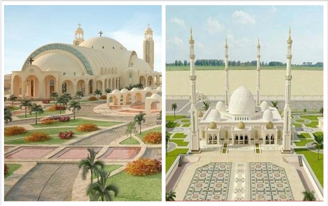 كاتدرائيه العاصمة الادارية الجديدة