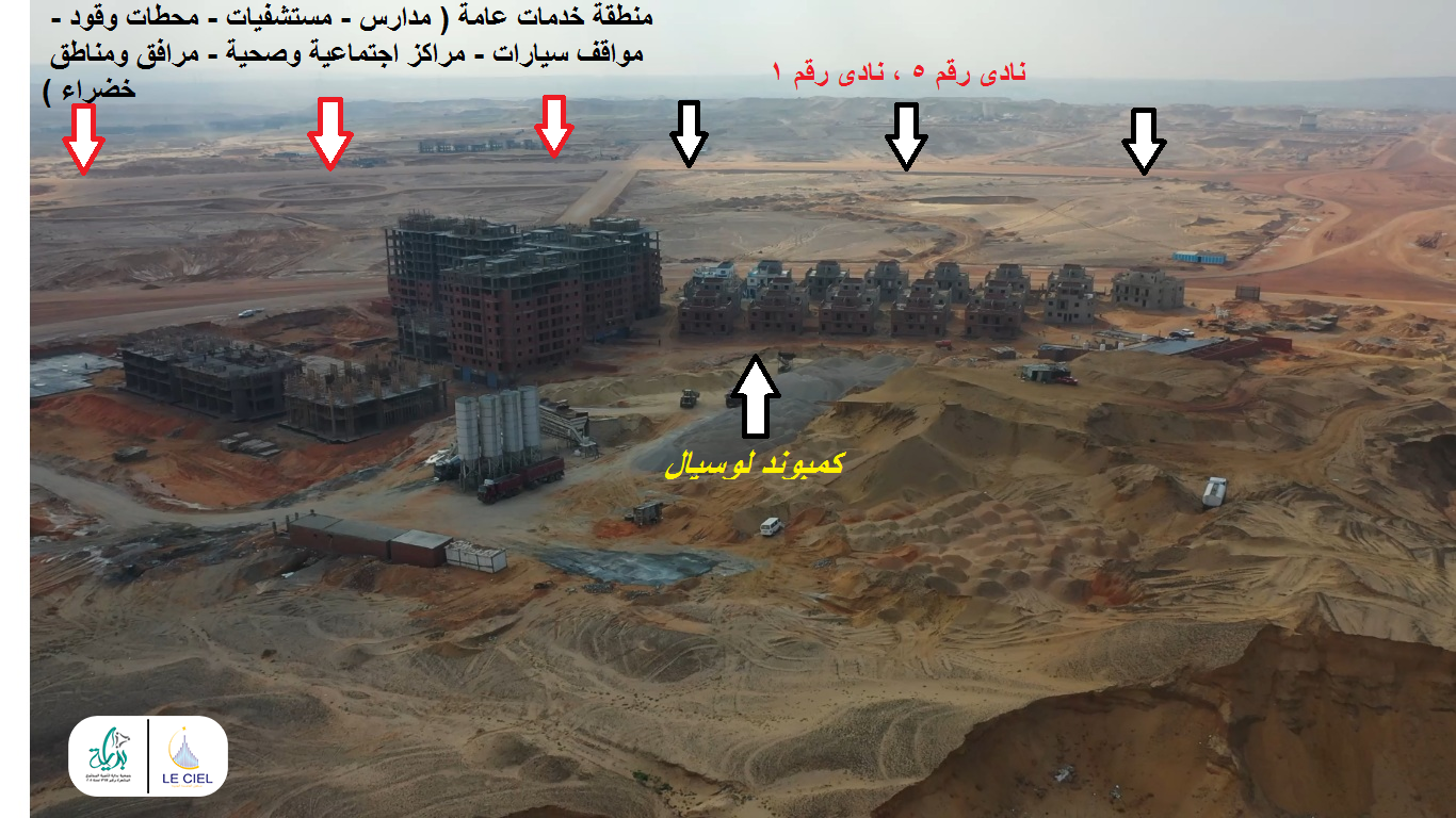 الخدمات المحيطه بكمبوند لوسيال فى العاصمه الاداريه الجديده